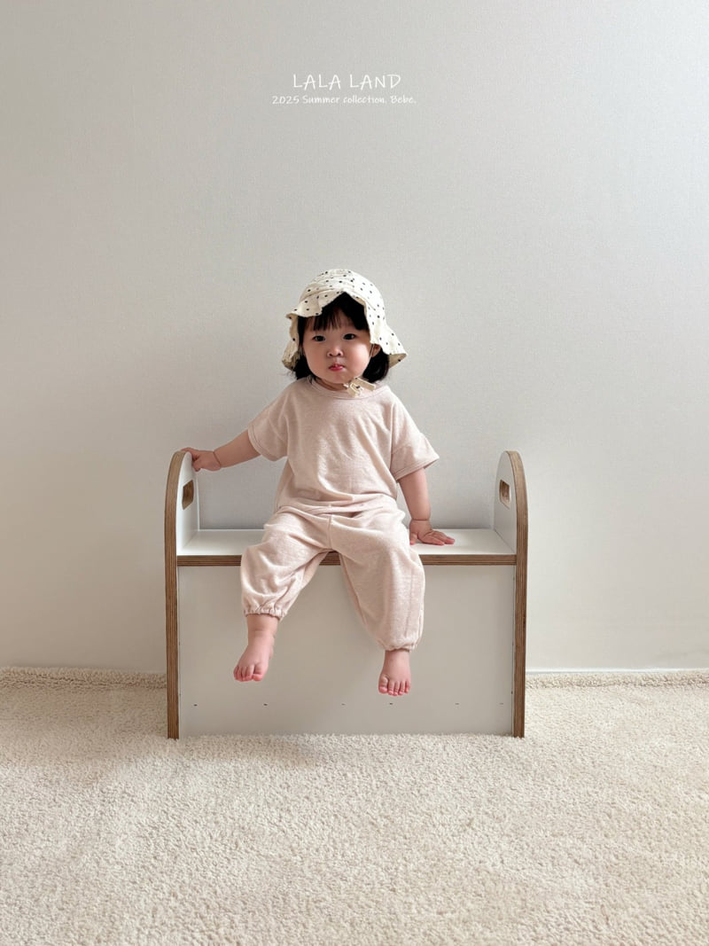 Lalaland - Korean Baby Fashion - #babyboutique - bebe Summer Linen Top Bottom Set - 12