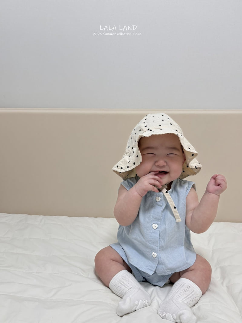 Lalaland - Korean Baby Fashion - #babyboutique - bebe Mini Star Bucket Hat - 10