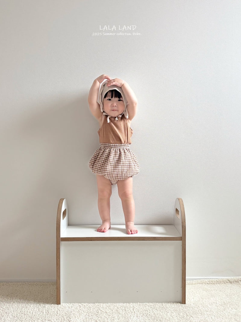 Lalaland - Korean Baby Fashion - #babyboutiqueclothing - bebe Balloon Check Bloomers - 9