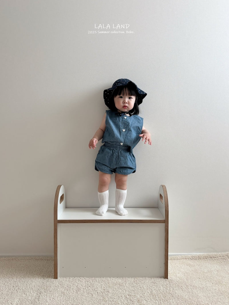 Lalaland - Korean Baby Fashion - #babyclothing - bebe Denim Pants - 10