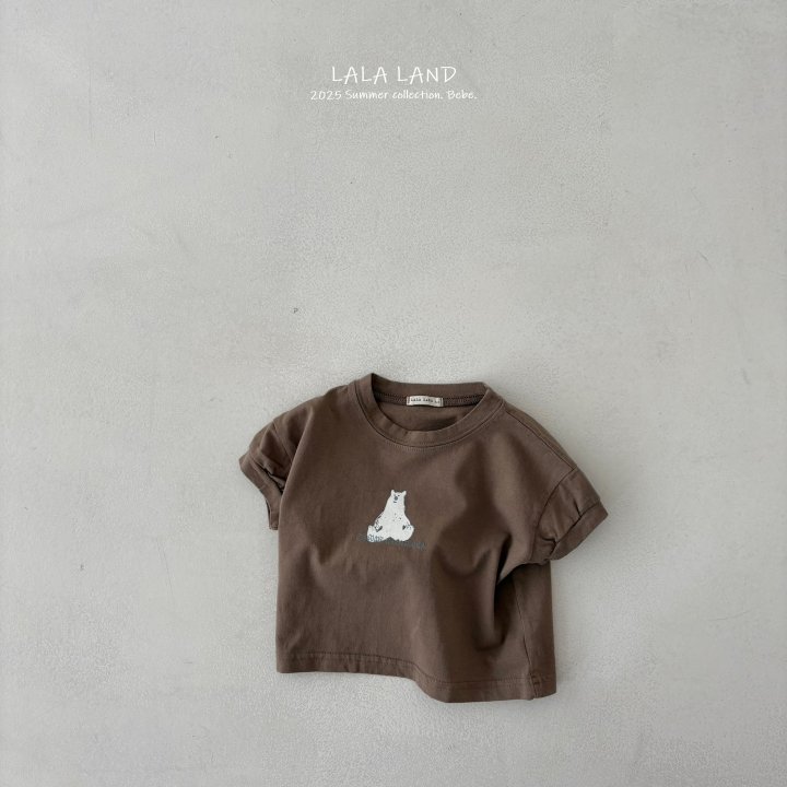 Lalaland - Korean Baby Fashion - #babyclothing - bebe Bear Short Sleeved Tee - 6