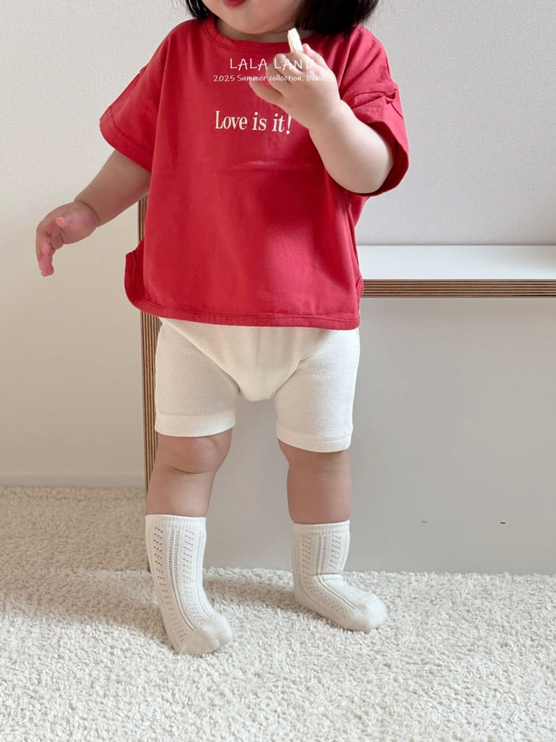 Lalaland - Korean Baby Fashion - #babyfashion - bebe Love Tee - 9