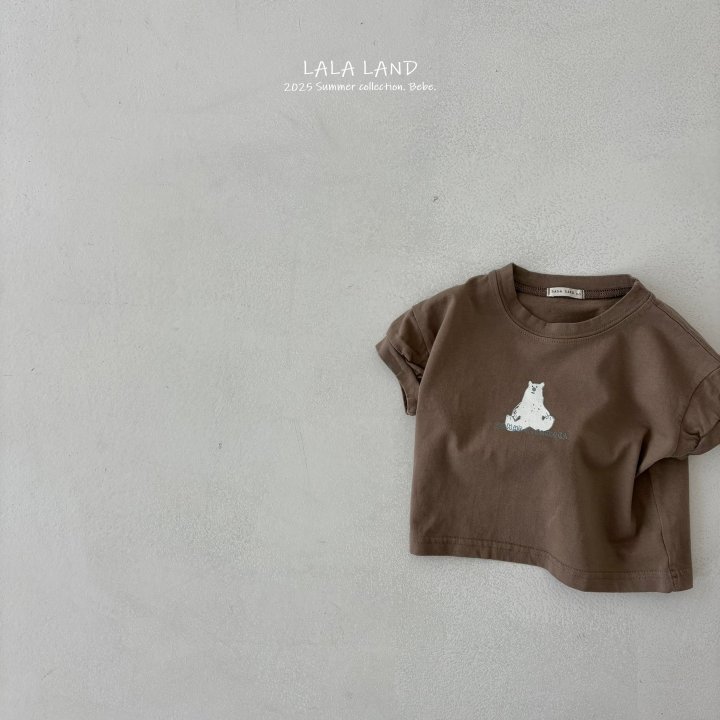 Lalaland - Korean Baby Fashion - #babyfashion - bebe Bear Short Sleeved Tee - 7