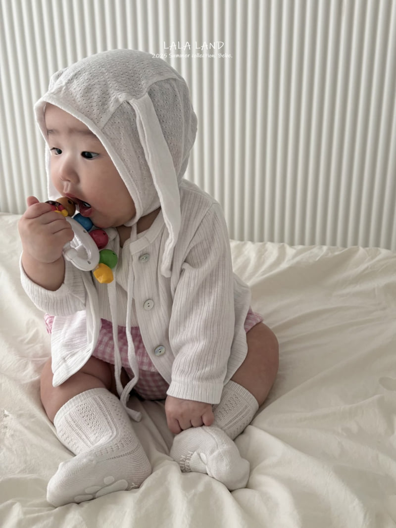 Lalaland - Korean Baby Fashion - #babyfashion - bebe Balloon Check Bloomers - 11