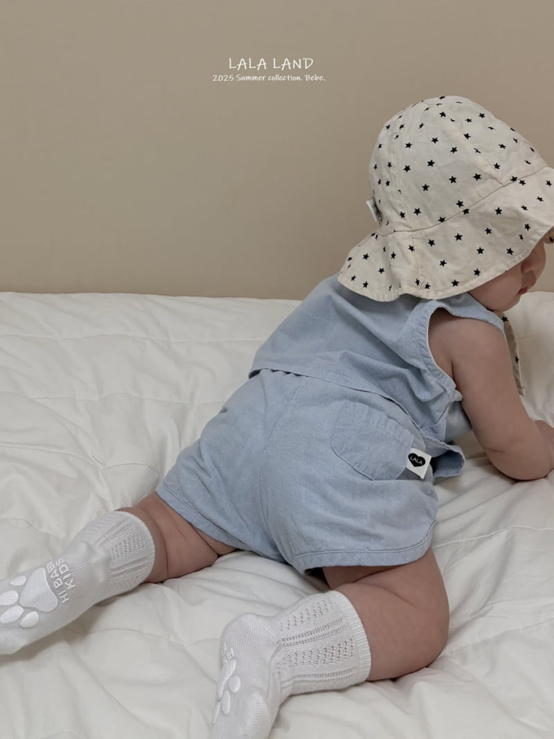 Lalaland - Korean Baby Fashion - #babyfashion - bebe Denim Vest Shirt - 12