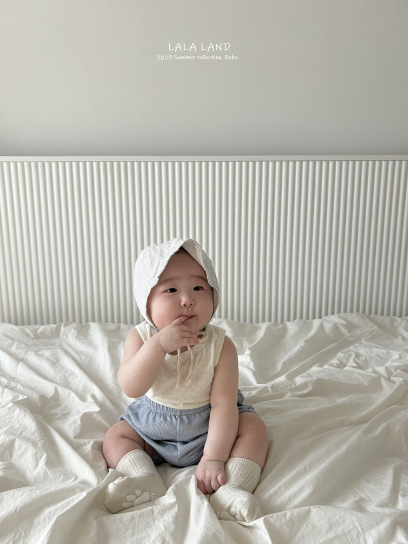 Lalaland - Korean Baby Fashion - #babyfever - bebe Classic Bonnet - 10