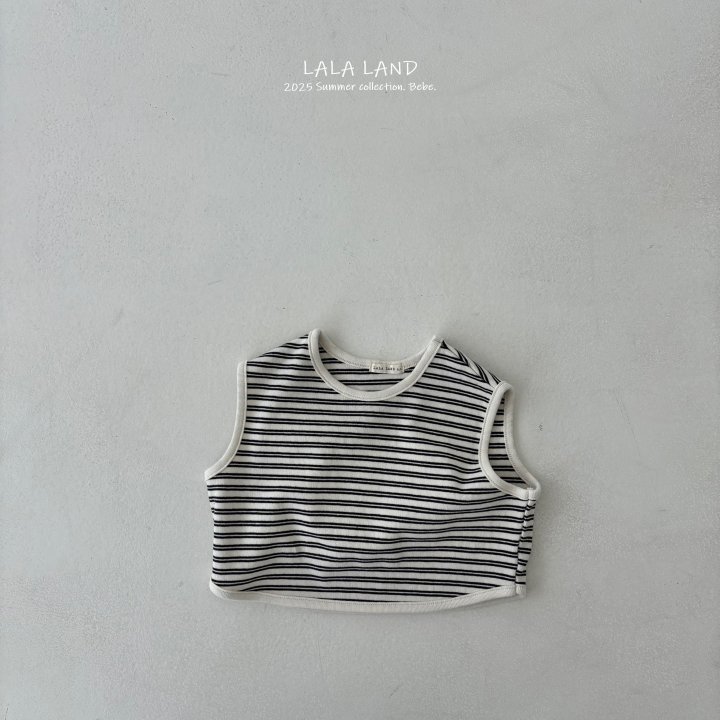 Lalaland - Korean Baby Fashion - #babyfever - bebe Sand Sleeveless - 8
