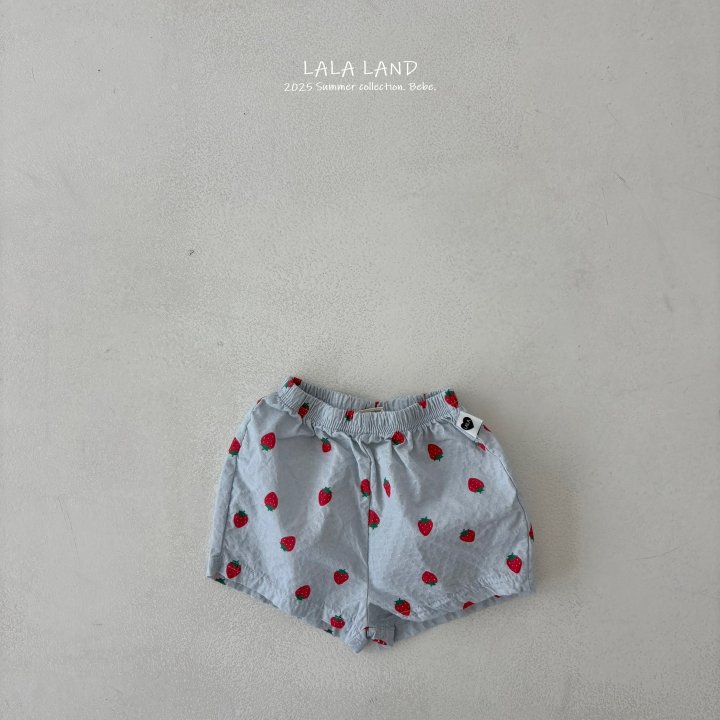 Lalaland - Korean Baby Fashion - #babyfashion - bebe Strawberry Pants - 4