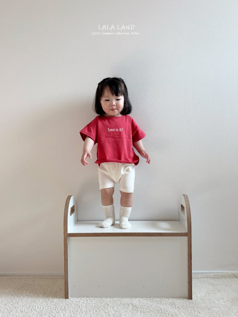 Lalaland - Korean Baby Fashion - #babyfever - bebe Love Tee - 10