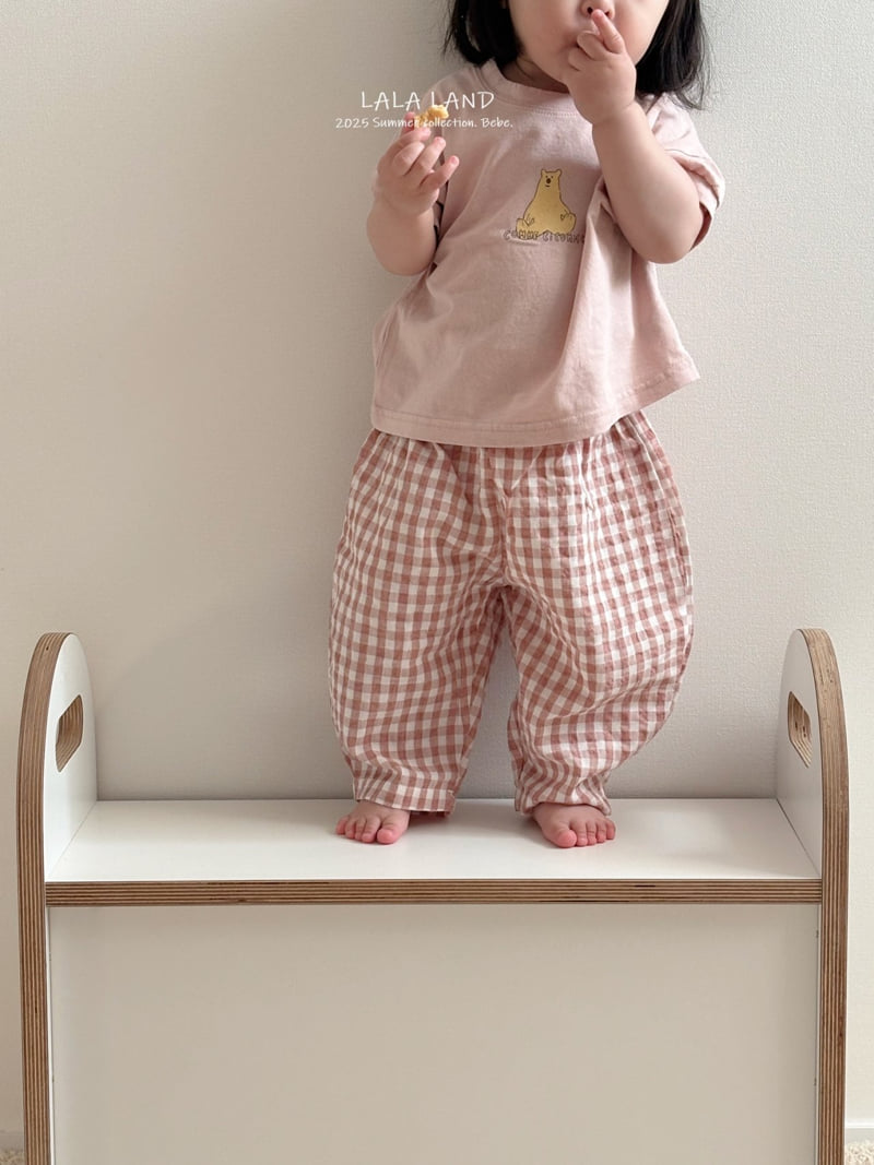 Lalaland - Korean Baby Fashion - #babyfever - bebe Bear Short Sleeved Tee - 8