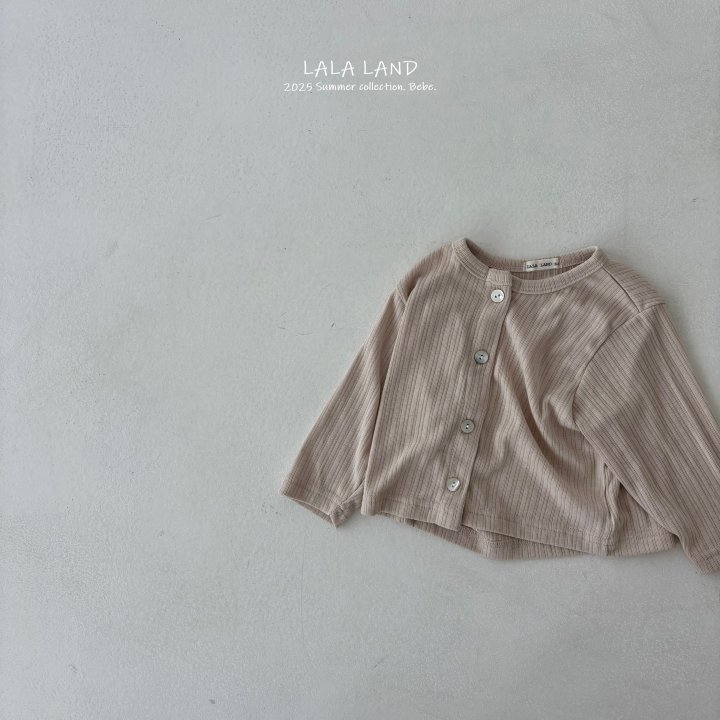 Lalaland - Korean Baby Fashion - #babyfashion - bebe Ice Rib Cardigan - 4
