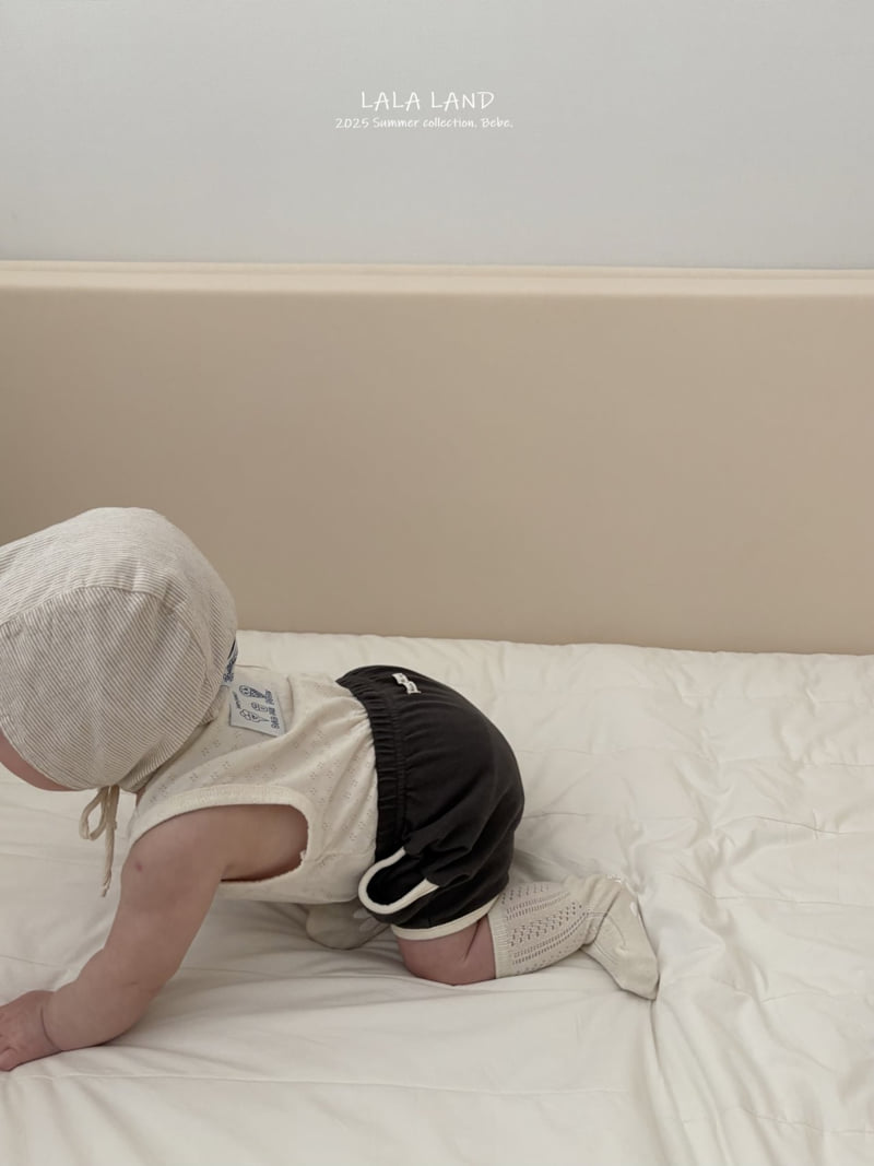Lalaland - Korean Baby Fashion - #babyfever - bebe Pique Pants - 11