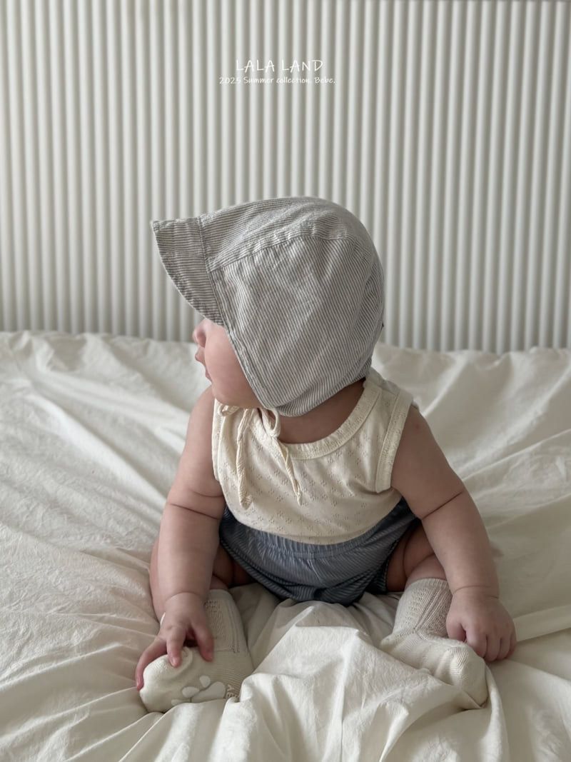 Lalaland - Korean Baby Fashion - #babygirlfashion - bebe Classic Bonnet - 11