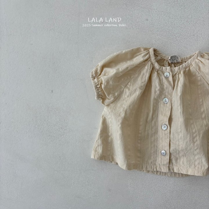 Lalaland - Korean Baby Fashion - #babygirlfashion - bebe Shirring Shirt - 7