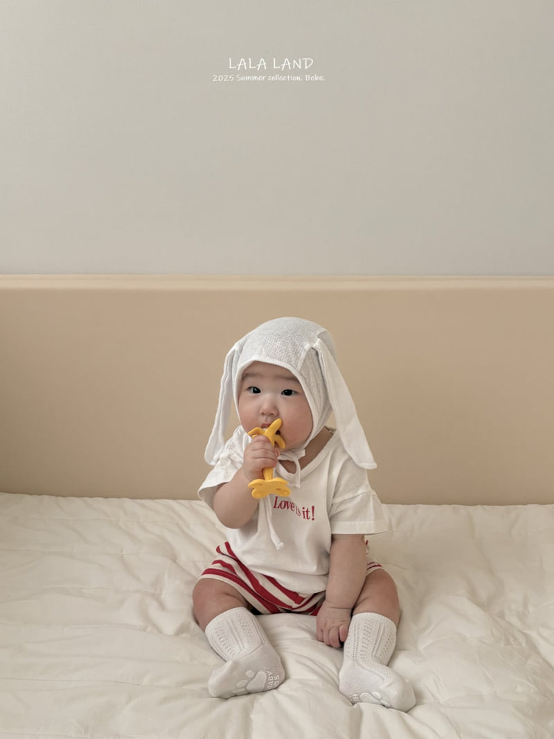 Lalaland - Korean Baby Fashion - #babygirlfashion - bebe Love Tee - 11