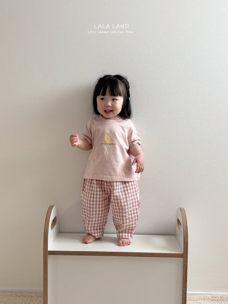 Lalaland - Korean Baby Fashion - #babygirlfashion - bebe Bear Short Sleeved Tee - 9
