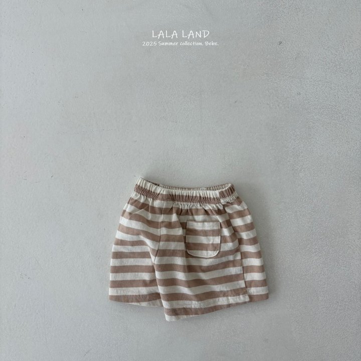 Lalaland - Korean Baby Fashion - #babygirlfashion - bebe Stripe Pants - 5