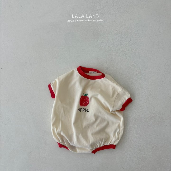 Lalaland - Korean Baby Fashion - #babylifestyle - bebe Apple Suit - 3