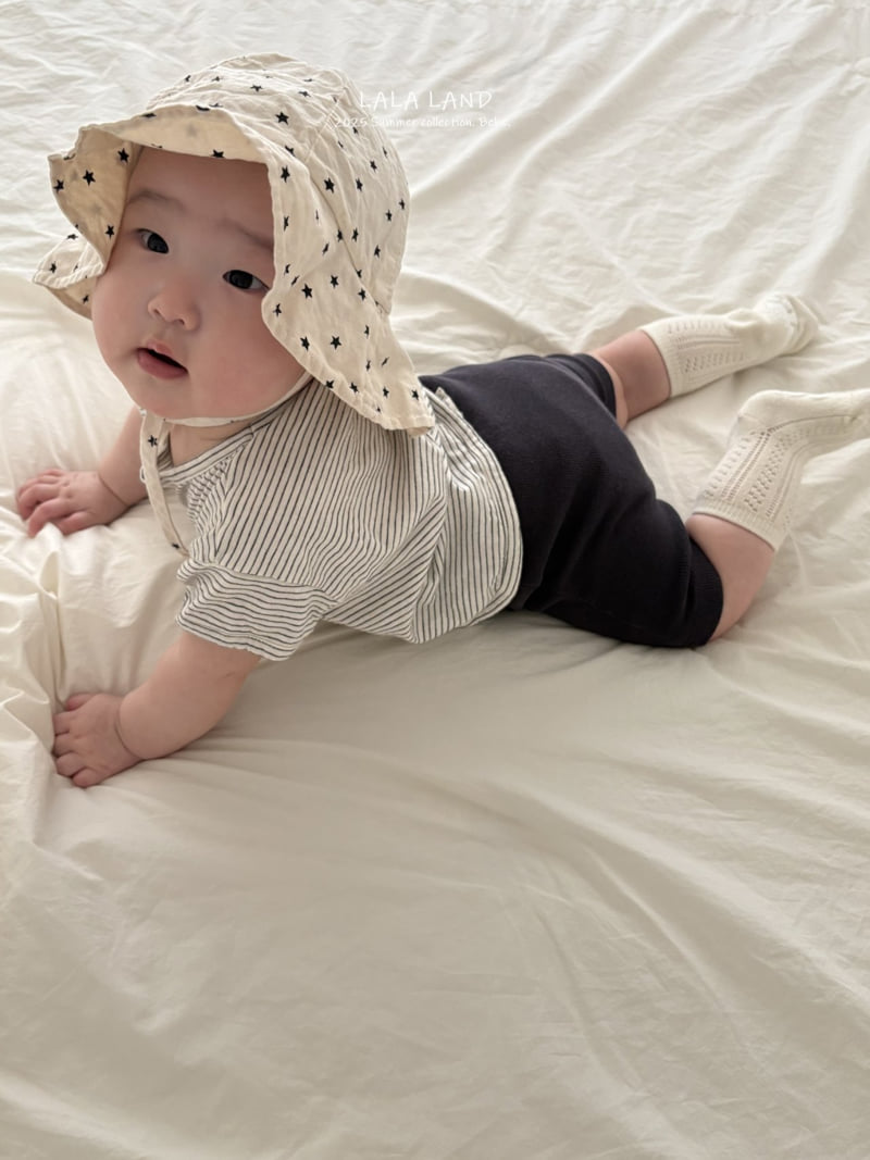 Lalaland - Korean Baby Fashion - #babylifestyle - bebe Bebe Stripe Short Sleeved Tee - 11