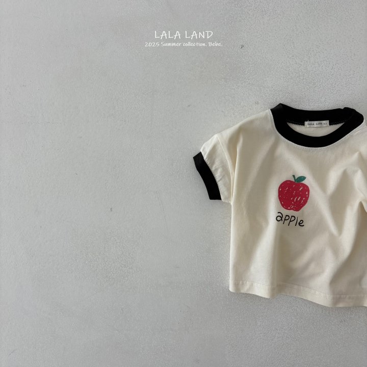 Lalaland - Korean Baby Fashion - #babylifestyle - bebe Apple Tee - 8