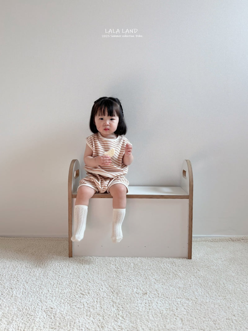 Lalaland - Korean Baby Fashion - #babyoninstagram - bebe Sand Sleeveless - 11