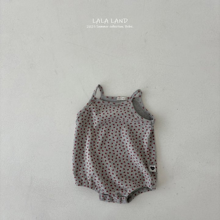Lalaland - Korean Baby Fashion - #babyootd - bebe Berry Berry Suit - 7