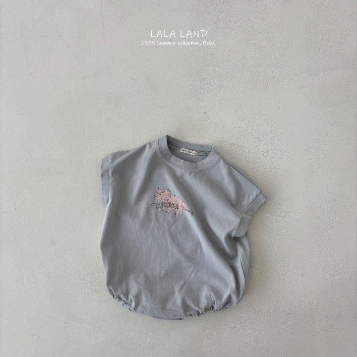 Lalaland - Korean Baby Fashion - #babyoninstagram - bebe Dino Suit - 4