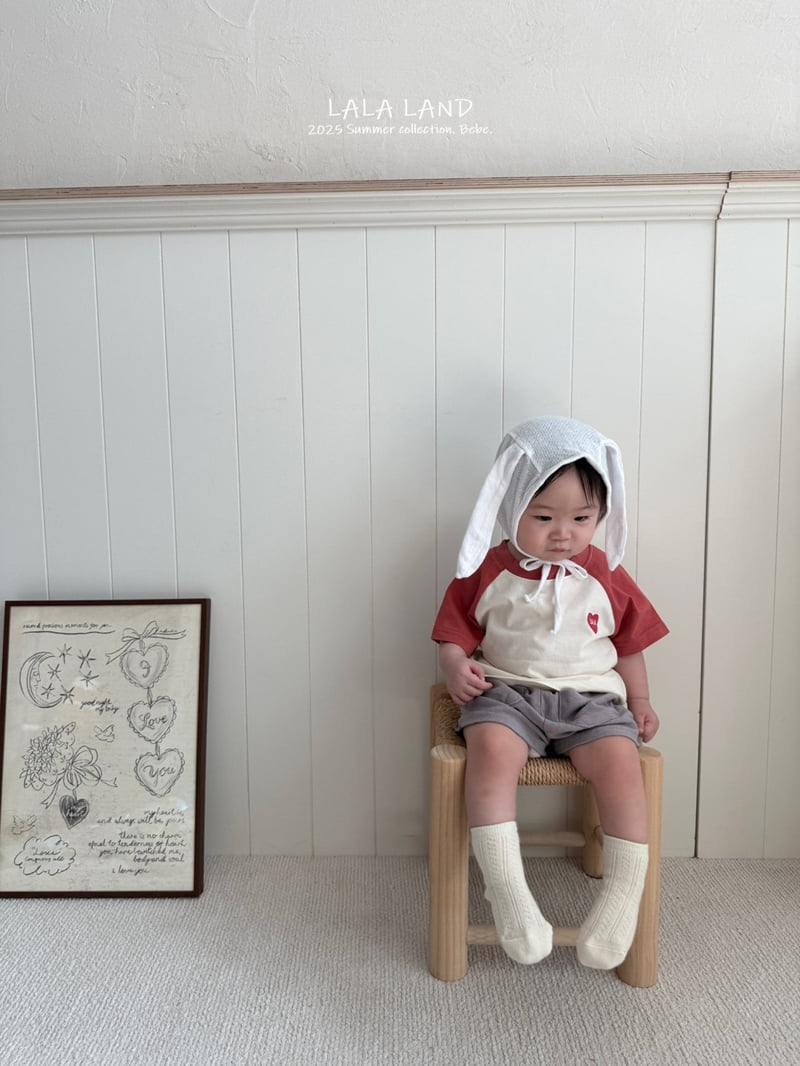 Lalaland - Korean Baby Fashion - #babyootd - bebe Raglan Tee - 11