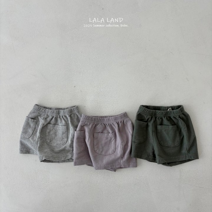 Lalaland - Korean Baby Fashion - #babyootd - bebe Herringbone Shorts - 3