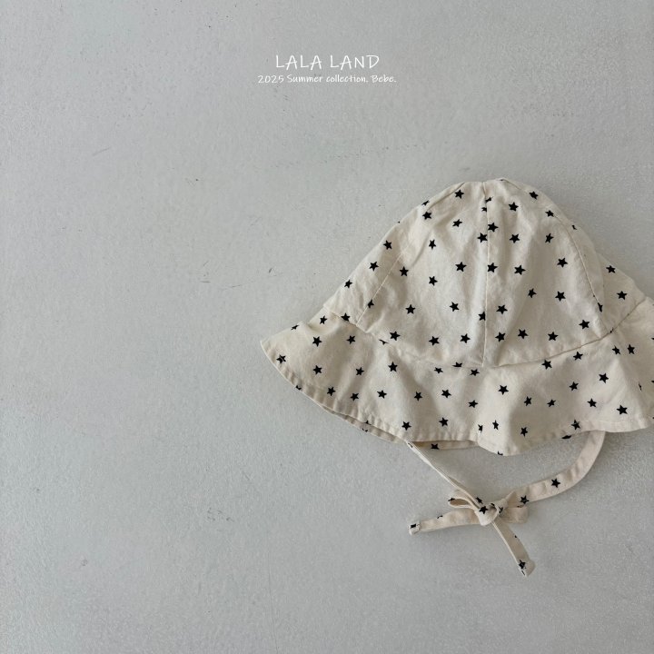 Lalaland - Korean Baby Fashion - #babyootd - bebe Mini Star Bucket Hat - 3