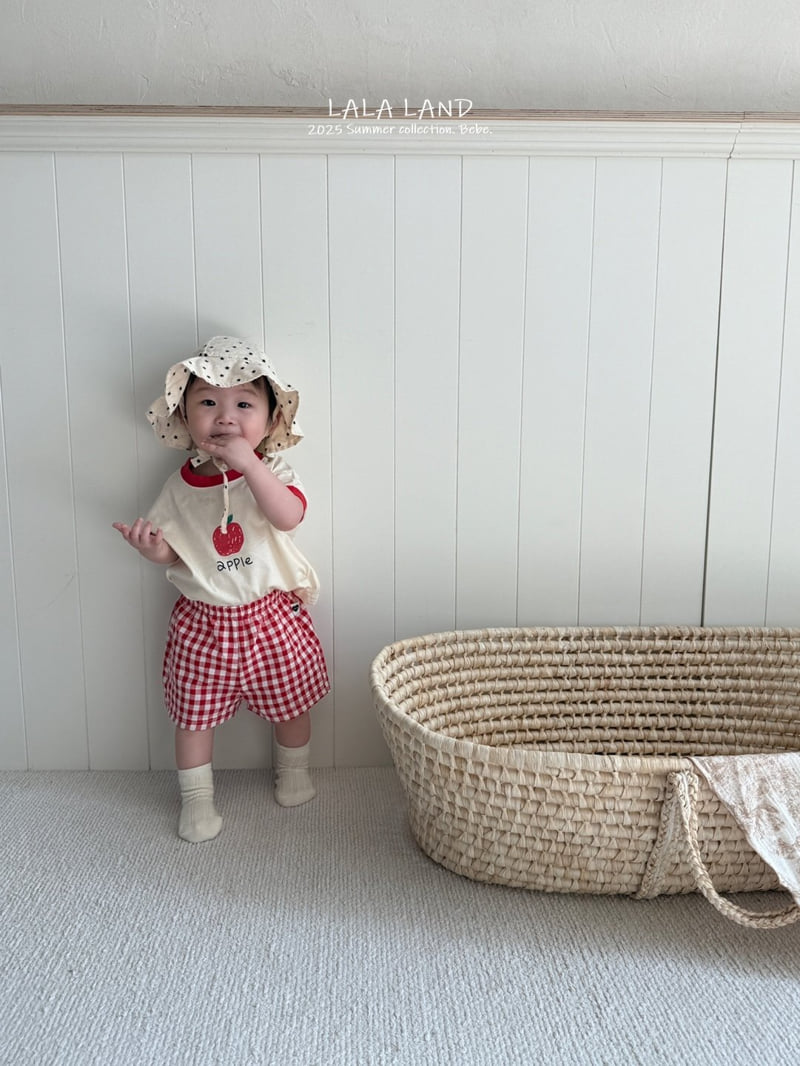 Lalaland - Korean Baby Fashion - #babyoutfit - bebe Check Shorts - 10