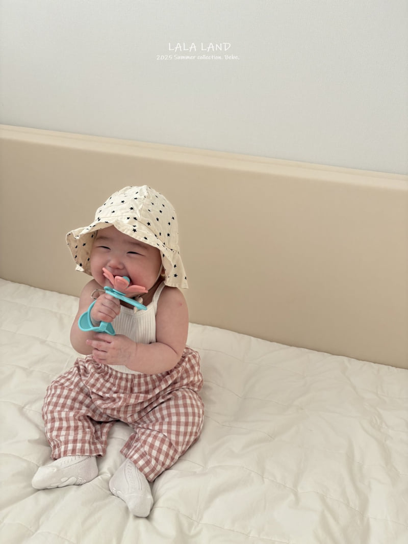 Lalaland - Korean Baby Fashion - #babyoutfit - bebe Check Pants - 7