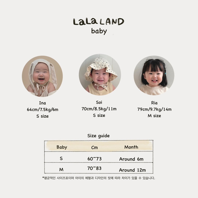 Lalaland - Korean Baby Fashion - #babywear - bebe Classic Bonnet - 2