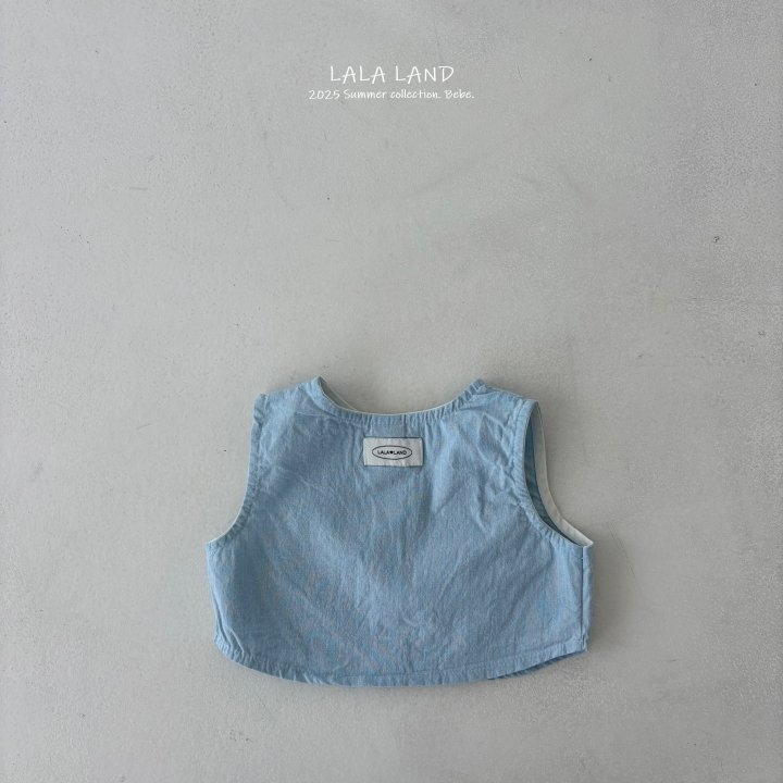 Lalaland - Korean Baby Fashion - #babywear - bebe Denim Vest Shirt - 5
