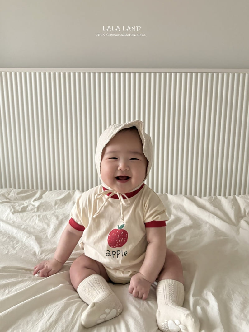 Lalaland - Korean Baby Fashion - #onlinebabyboutique - bebe Apple Suit - 9