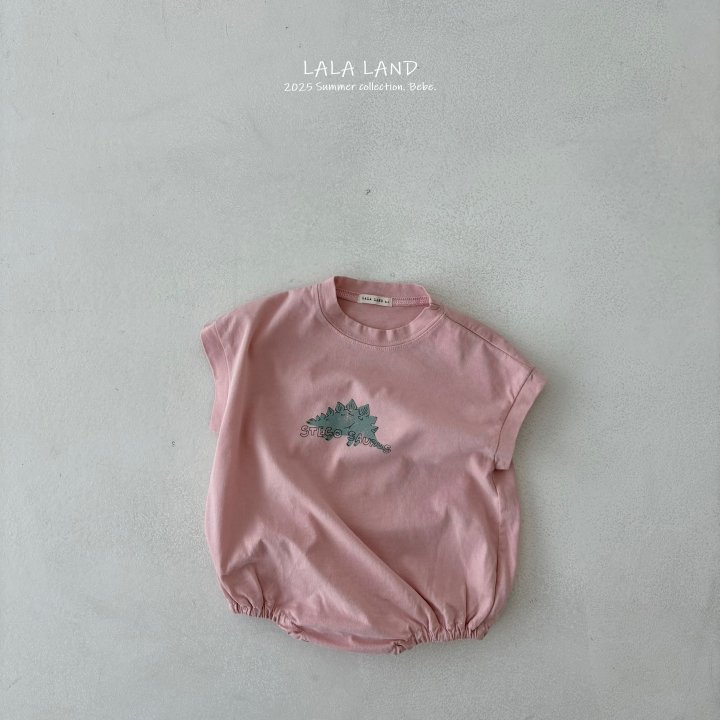 Lalaland - Korean Baby Fashion - #onlinebabyboutique - bebe Dino Suit - 8