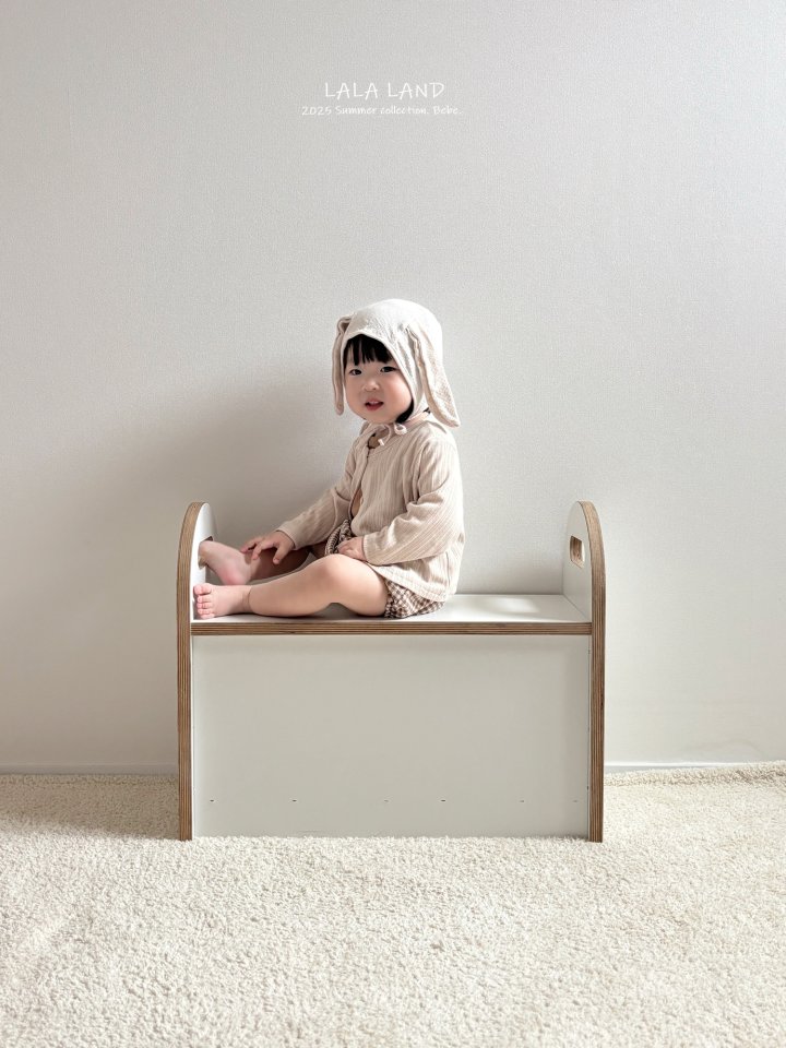 Lalaland - Korean Baby Fashion - #onlinebabyboutique - bebe Ice Rib Cardigan - 12