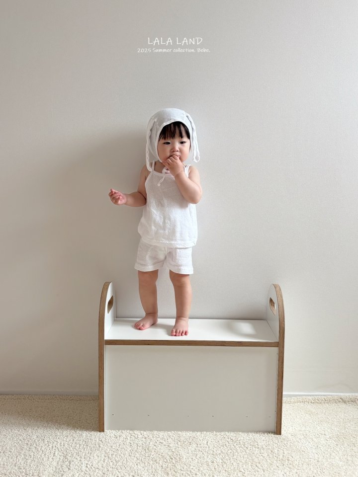 Lalaland - Korean Baby Fashion - #onlinebabyboutique - bebe Cotton Bunny Beanie - 11