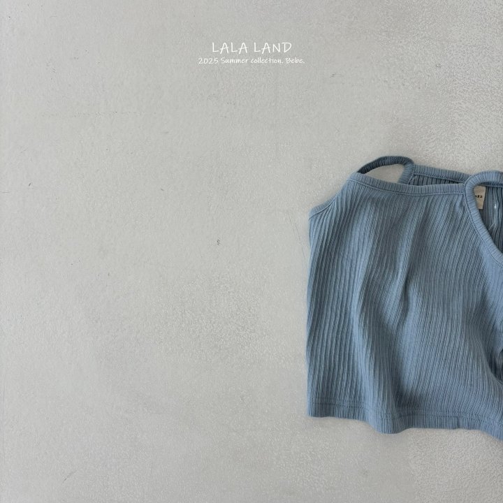 Lalaland - Korean Baby Fashion - #onlinebabyshop - bebe Pepe Rib Sleeveless - 7