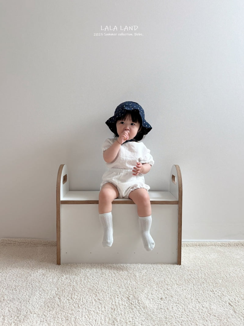Lalaland - Korean Baby Fashion - #onlinebabyshop - bebe Balloon Top Bottom Set - 9