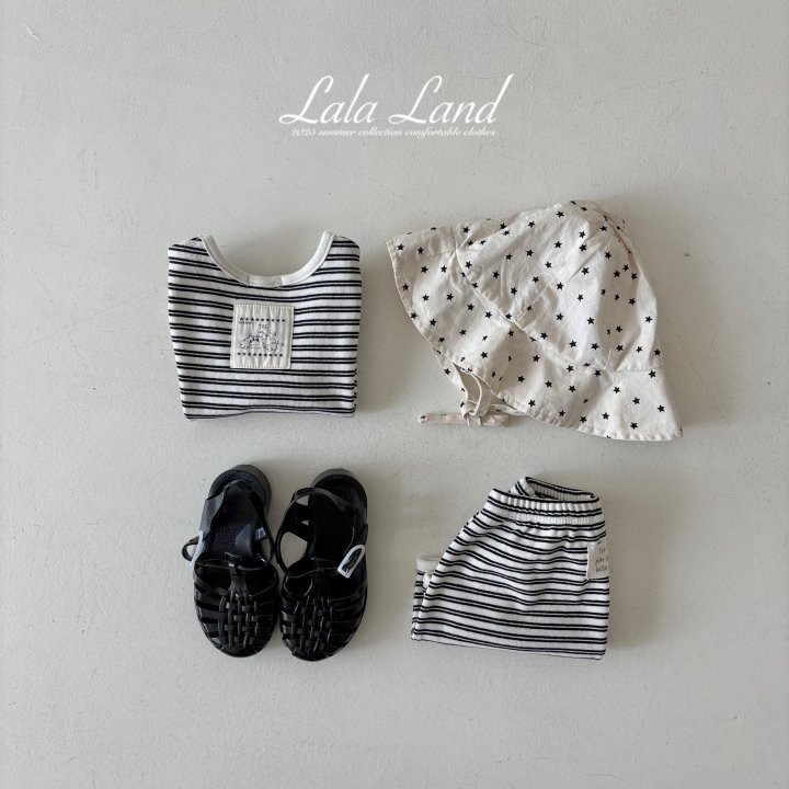 Lalaland - Korean Baby Fashion - #onlinebabyshop - bebe Mini Star Bucket Hat - 8