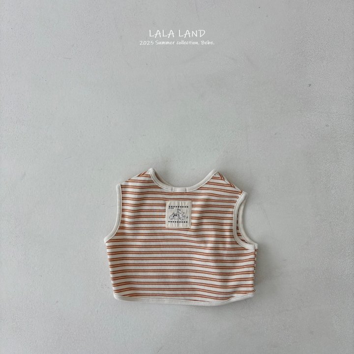 Lalaland - Korean Baby Fashion - #smilingbaby - bebe Sand Sleeveless - 3