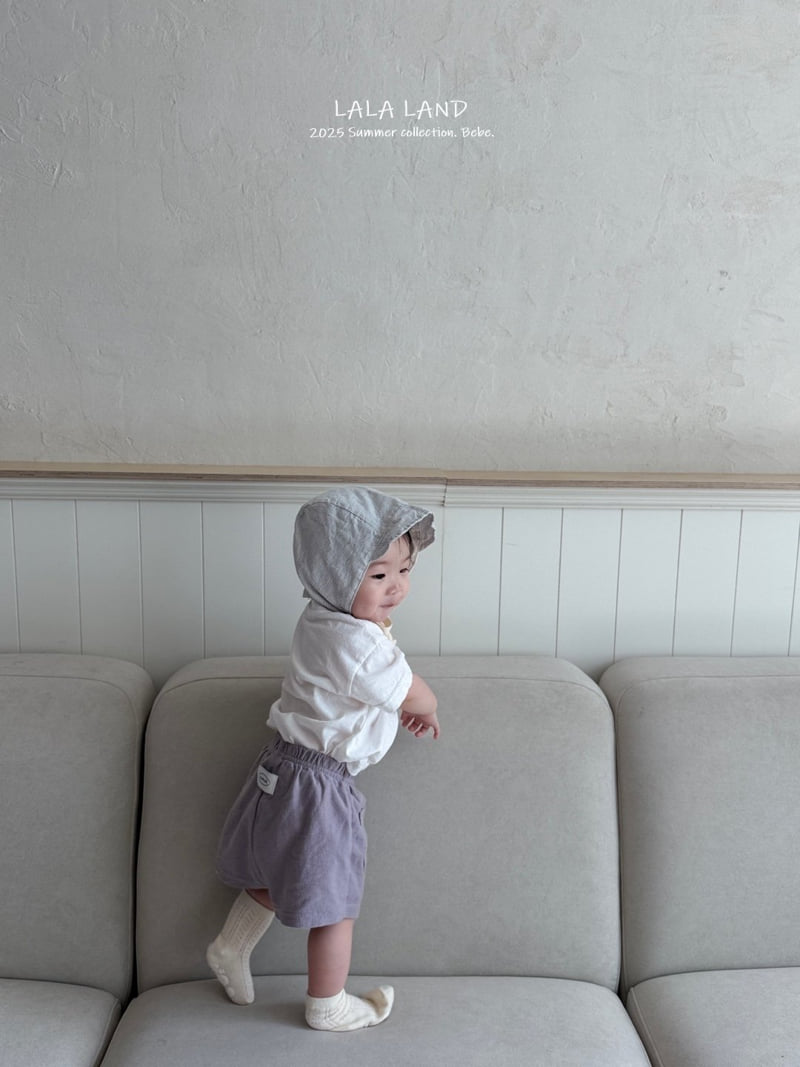 Lalaland - Korean Baby Fashion - #smilingbaby - bebe Herringbone Shorts - 9