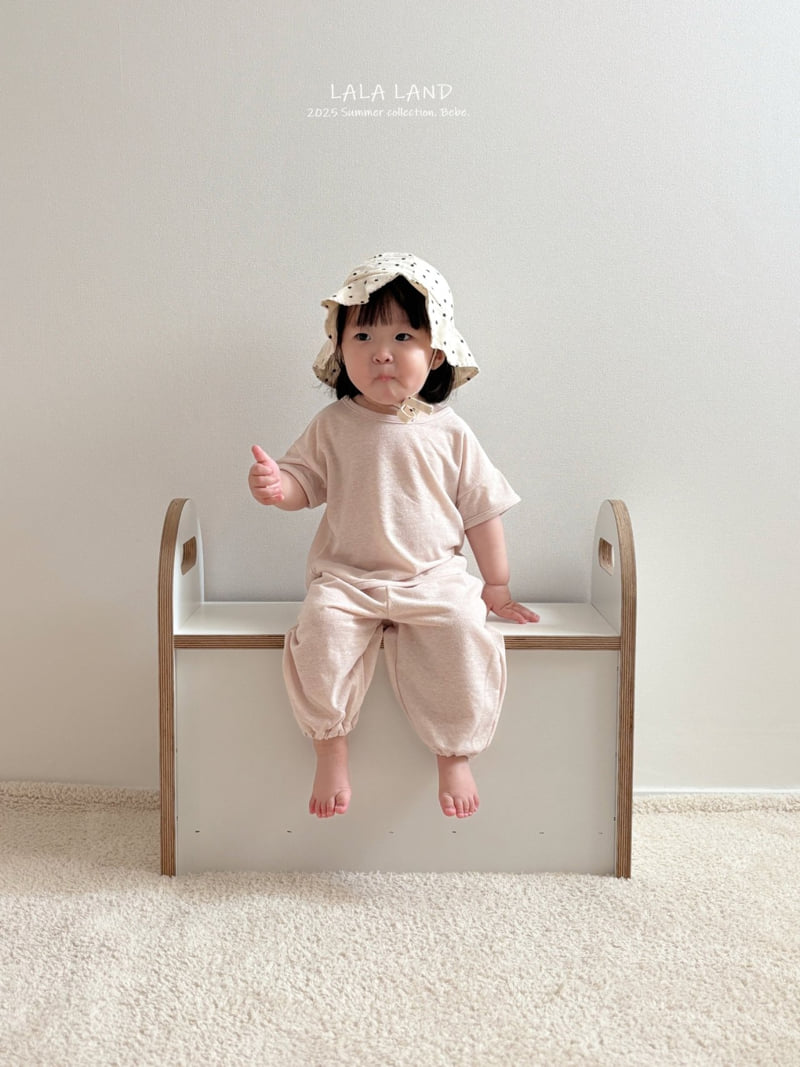 Lalaland - Korean Baby Fashion - #smilingbaby - bebe Summer Linen Top Bottom Set - 11