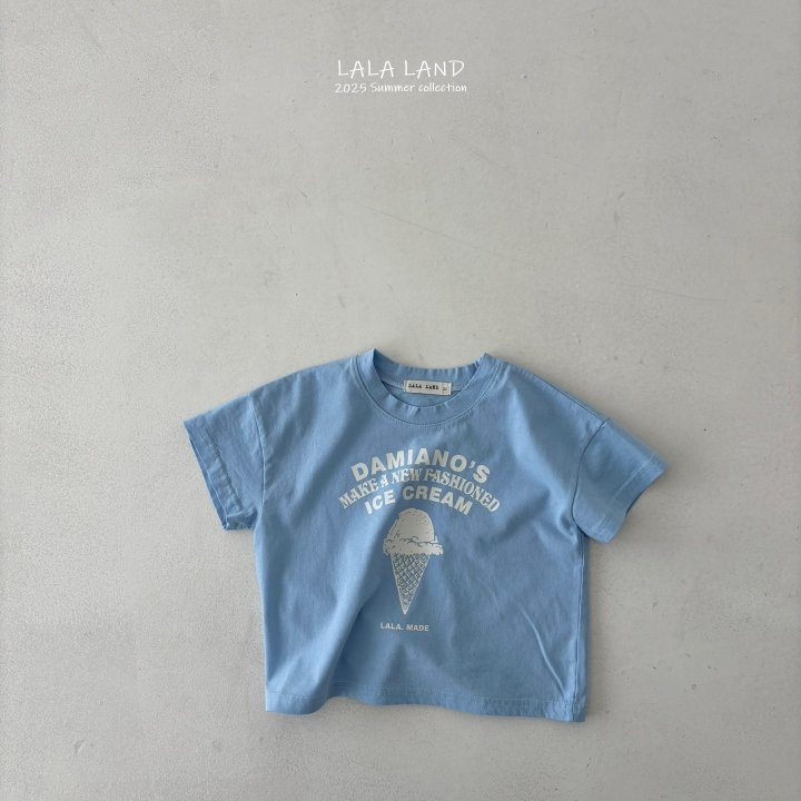 Lalaland - Korean Children Fashion - #Kfashion4kids - kids Ice Cream Tee - 5