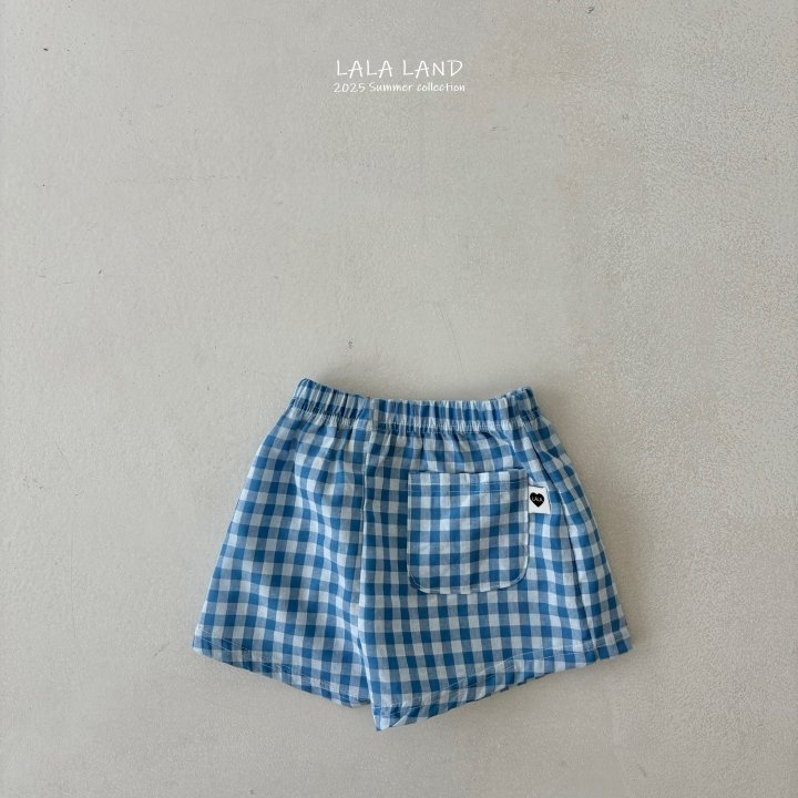 Lalaland - Korean Children Fashion - #Kfashion4kids - kids Round Check Pants - 7