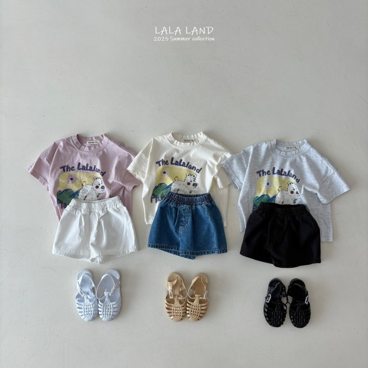 Lalaland - Korean Children Fashion - #Kfashion4kids - kids Black White Cotton Pants - 6