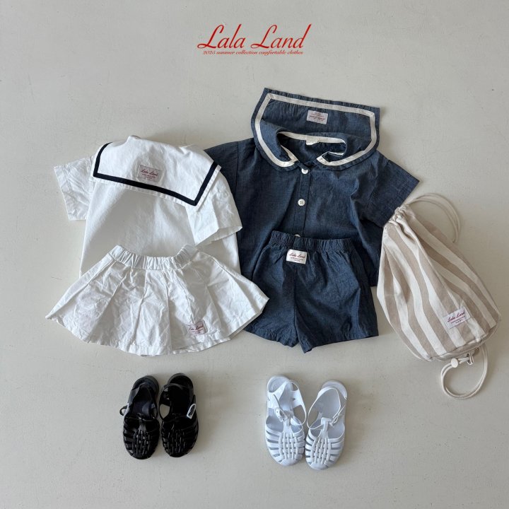 Lalaland - Korean Children Fashion - #childofig - kids Summer Sailor Shirt - 8