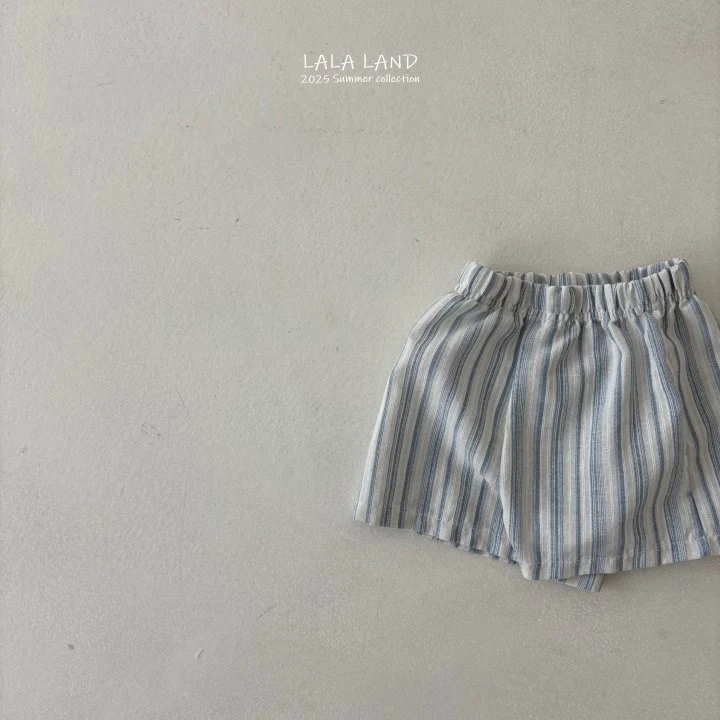Lalaland - Korean Children Fashion - #prettylittlegirls - kids Vertical Stripe Pants - 4