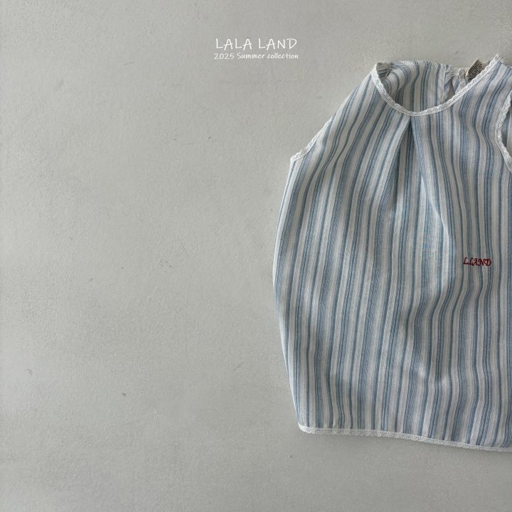 Lalaland - Korean Children Fashion - #childofig - kids Vertical Stripe One-piece - 4
